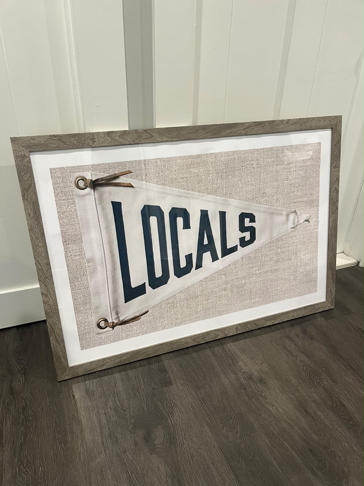 LOCALS BOAT FLAG PRINT