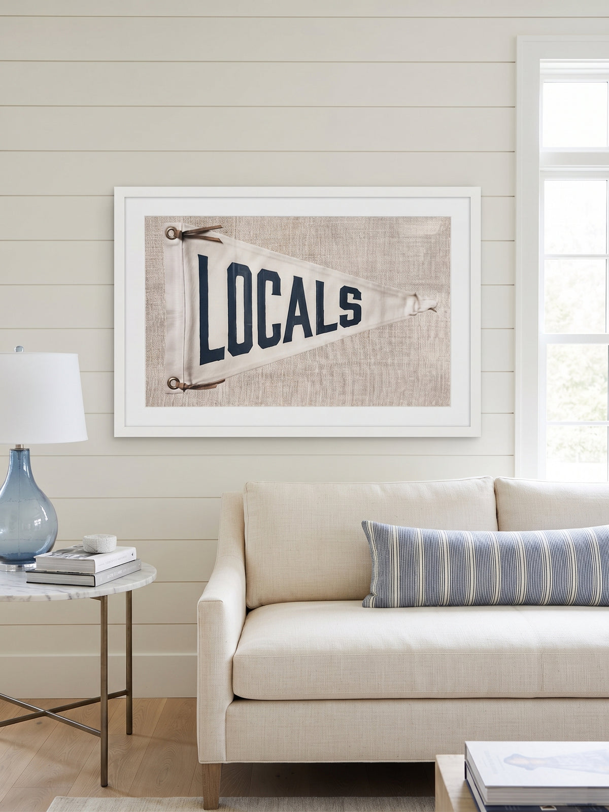 LOCALS BOAT FLAG PRINT