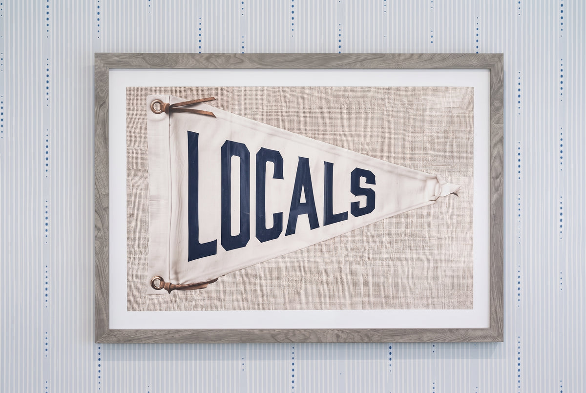 LOCALS BOAT FLAG PRINT