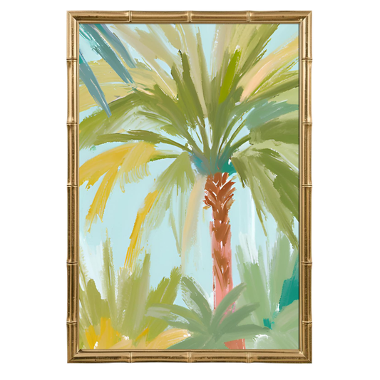 GREEN BLUE PALM