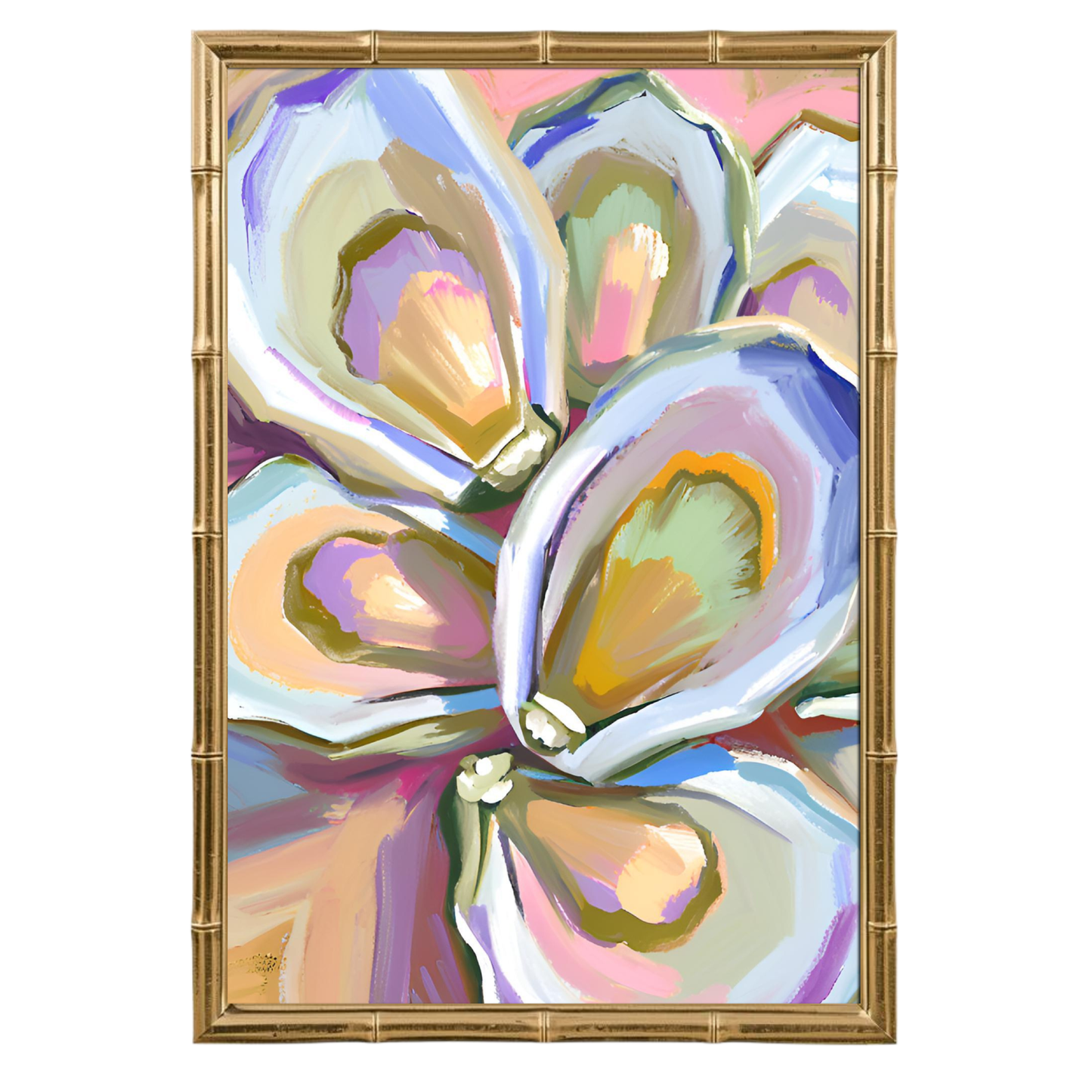 DFW INSPIRED OYSTER PRINT