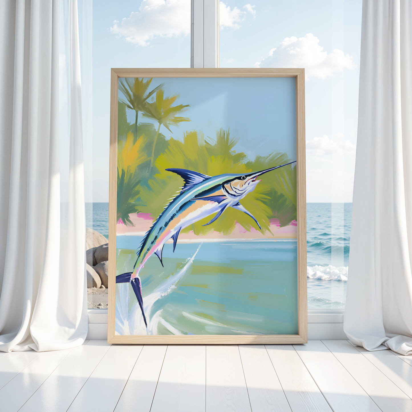 PASTEL MARLIN PRINT